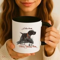 Ger Shorthaired Pointer Meaningful Gift A Born Hunter! Cute Gift Coffee Mug thumb 3