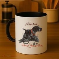 Ger Shorthaired Pointer Meaningful Gift A Born Hunter! Cute Gift Coffee Mug thumb 4