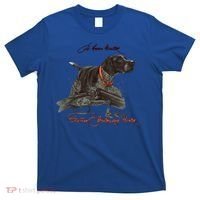 Ger Shorthaired Pointer Meaningful Gift A Born Hunter! Cute Gift T-Shirt thumb 0