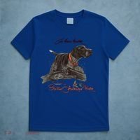 Ger Shorthaired Pointer Meaningful Gift A Born Hunter! Cute Gift T-Shirt thumb 5