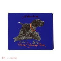 Ger Shorthaired Pointer Meaningful Gift A Born Hunter! Cute Gift Mousepad thumb 0