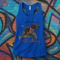 Ger Shorthaired Pointer Meaningful Gift A Born Hunter! Cute Gift Women's Tank Top thumb 3