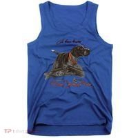 Ger Shorthaired Pointer Meaningful Gift A Born Hunter! Cute Gift Tank Top thumb 0