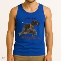 Ger Shorthaired Pointer Meaningful Gift A Born Hunter! Cute Gift Tank Top thumb 3