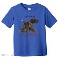 Ger Shorthaired Pointer Meaningful Gift A Born Hunter! Cute Gift Toddler T-Shirt thumb 0