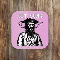 Get Sunk Pirate Sea Thieves Of Oceans Coaster thumb 0