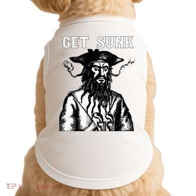 Get Sunk Pirate Sea Thieves Of Oceans Doggie Tank