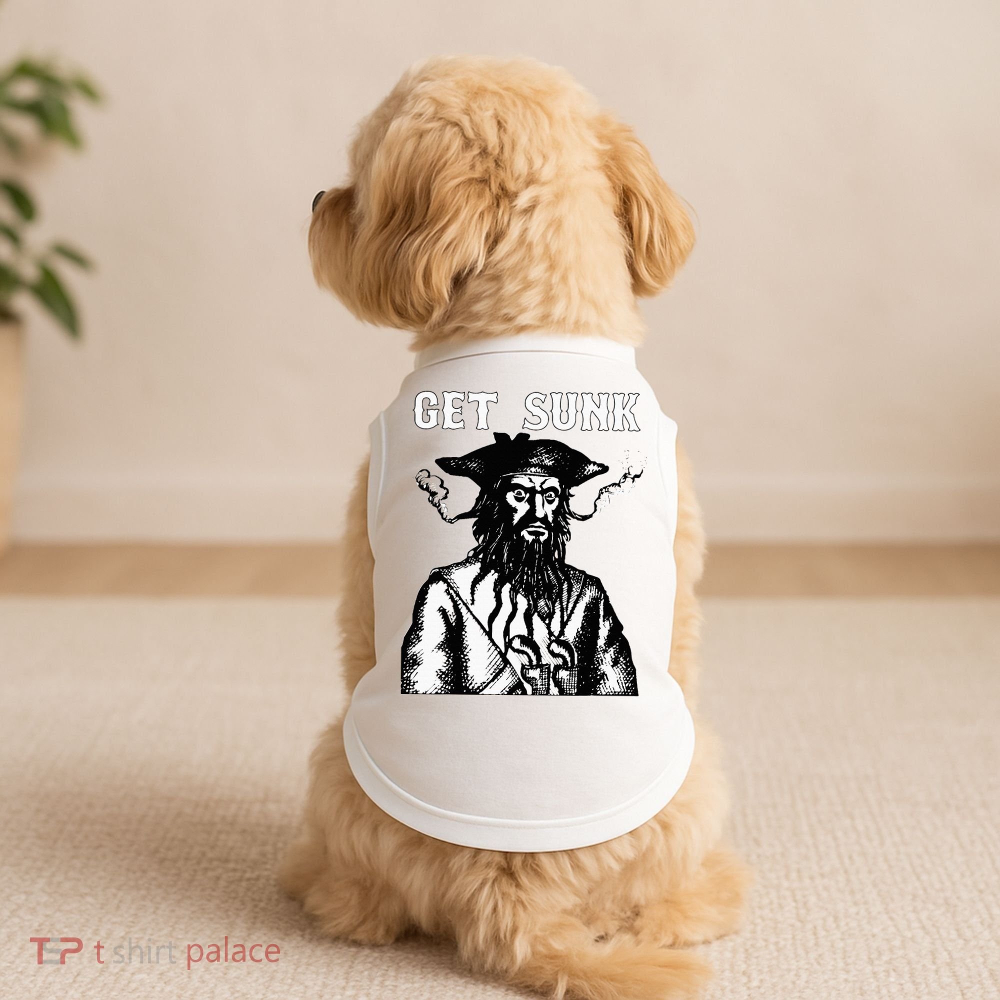 Get Sunk Pirate Sea Thieves Of Oceans Doggie Tank
