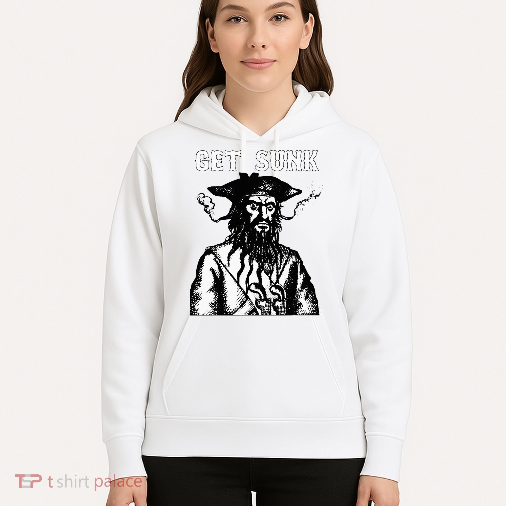 Get Sunk Pirate Sea Thieves Of Oceans Hoodie