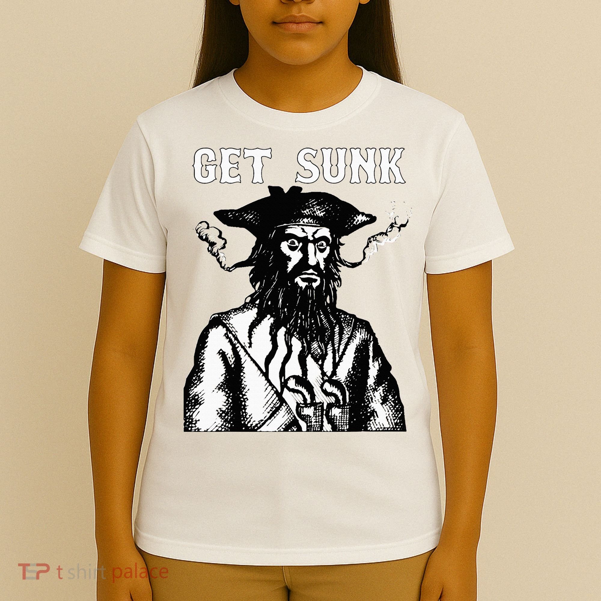 Get Sunk Pirate Sea Thieves Of Oceans T-Shirt
