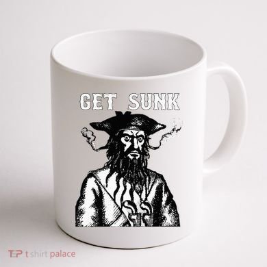 Get Sunk Pirate Sea Thieves Of Oceans Coffee Mug back