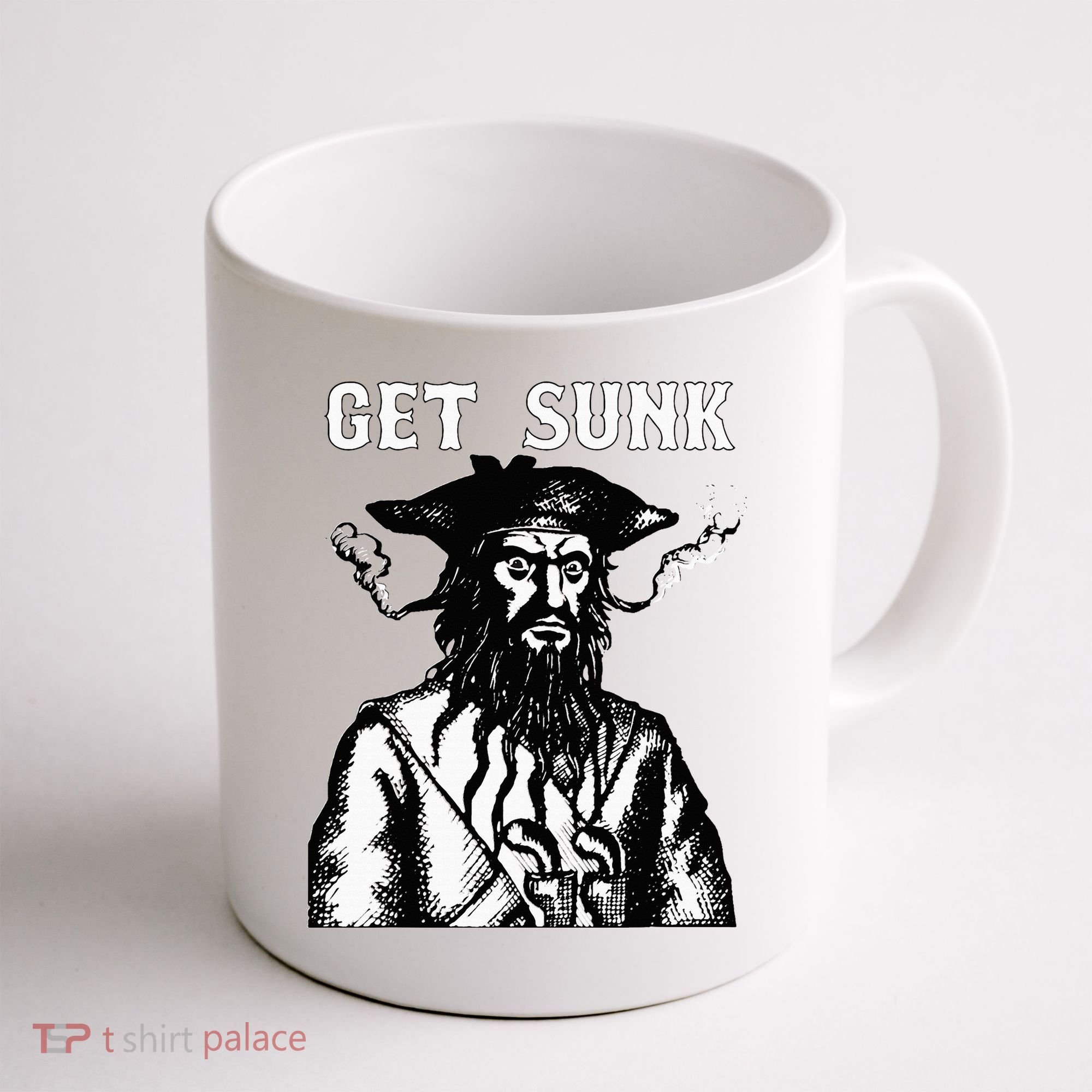 Get Sunk Pirate Sea Thieves Of Oceans Coffee Mug