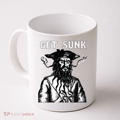 Get Sunk Pirate Sea Thieves Of Oceans Coffee Mug