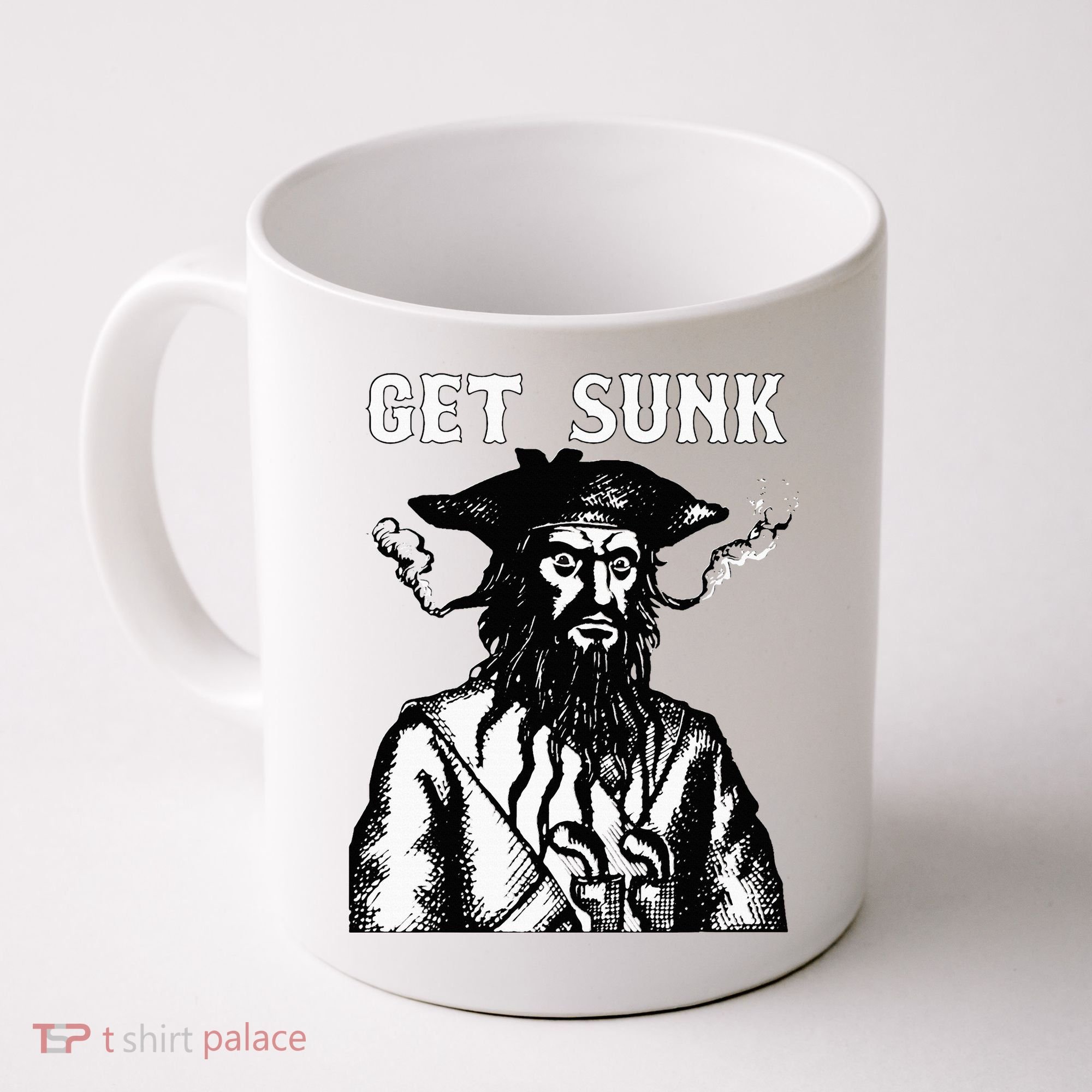 Get Sunk Pirate Sea Thieves Of Oceans Coffee Mug