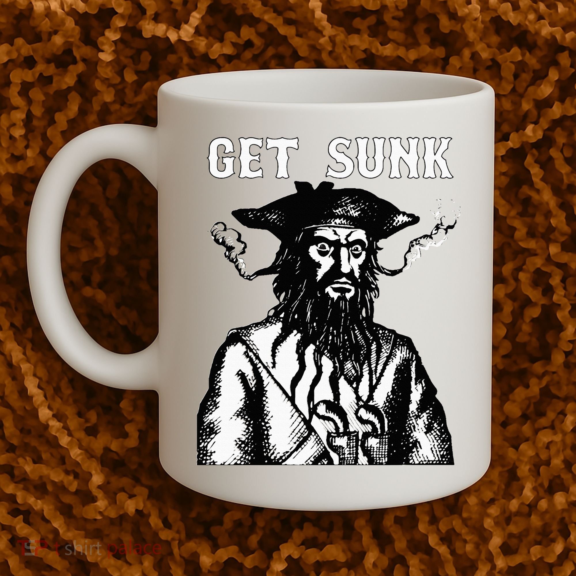 Get Sunk Pirate Sea Thieves Of Oceans Coffee Mug