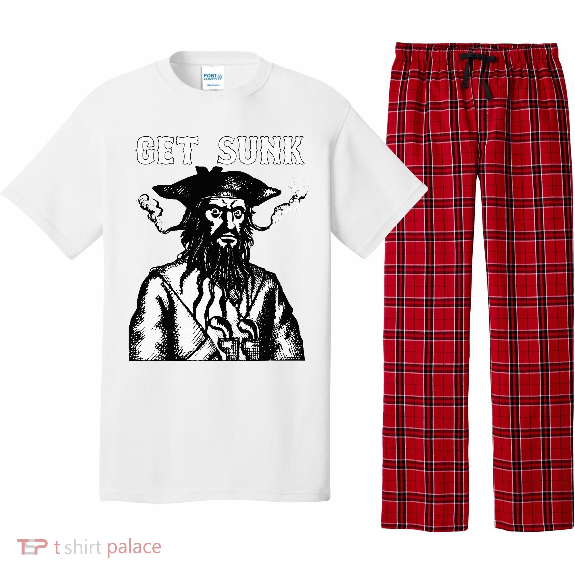 Get Sunk Pirate Sea Thieves Of Oceans Pajama Set