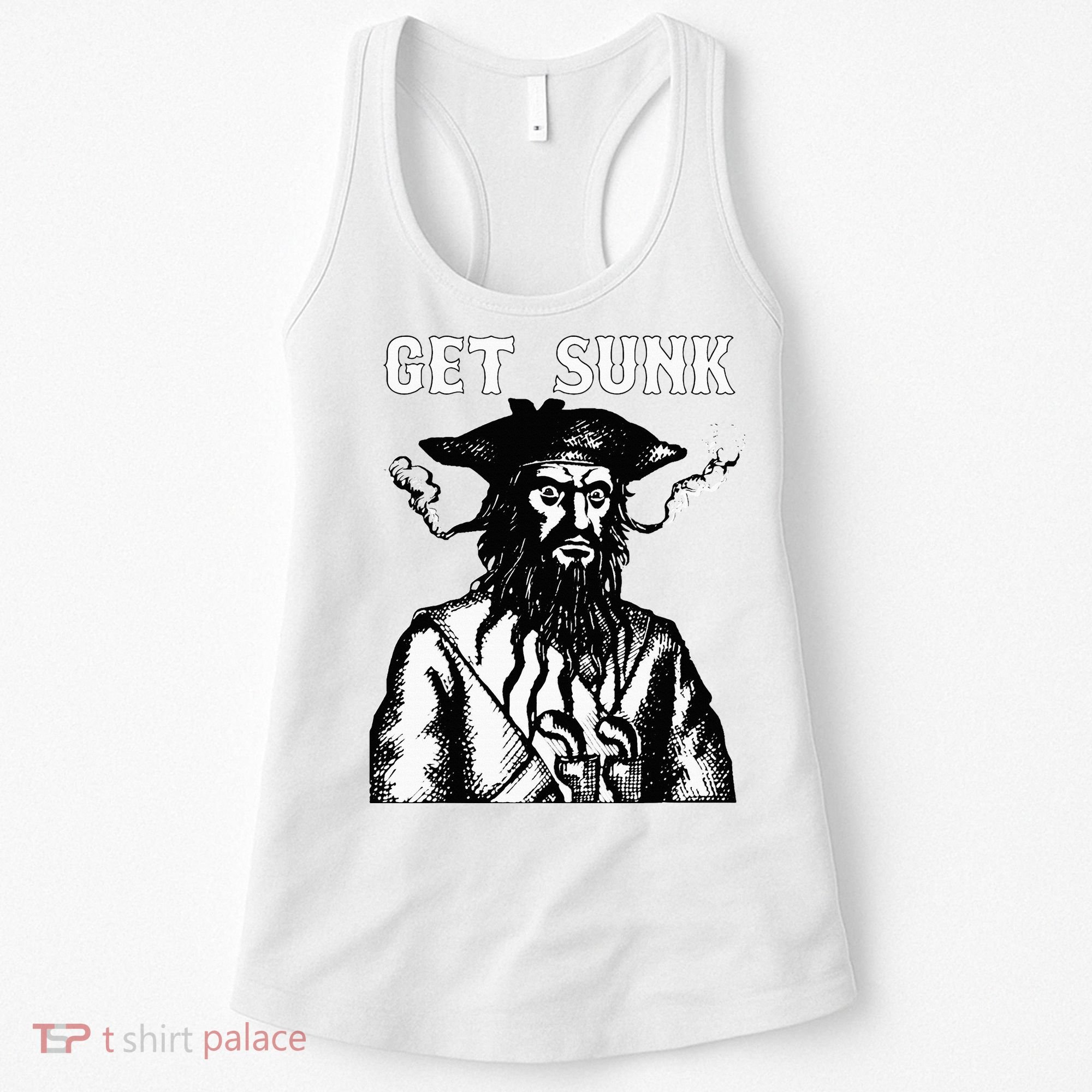 Get Sunk Pirate Sea Thieves Of Oceans Women's Tank Top