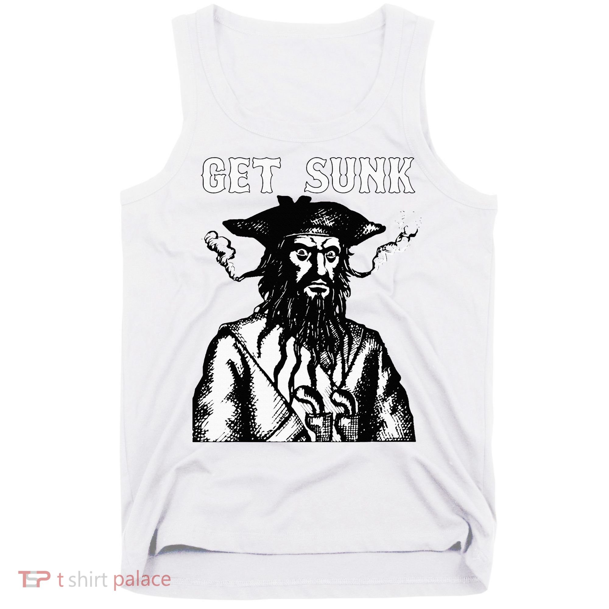Get Sunk Pirate Sea Thieves Of Oceans Tank Top