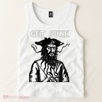 Get Sunk Pirate Sea Thieves Of Oceans Tank Top thumb 2