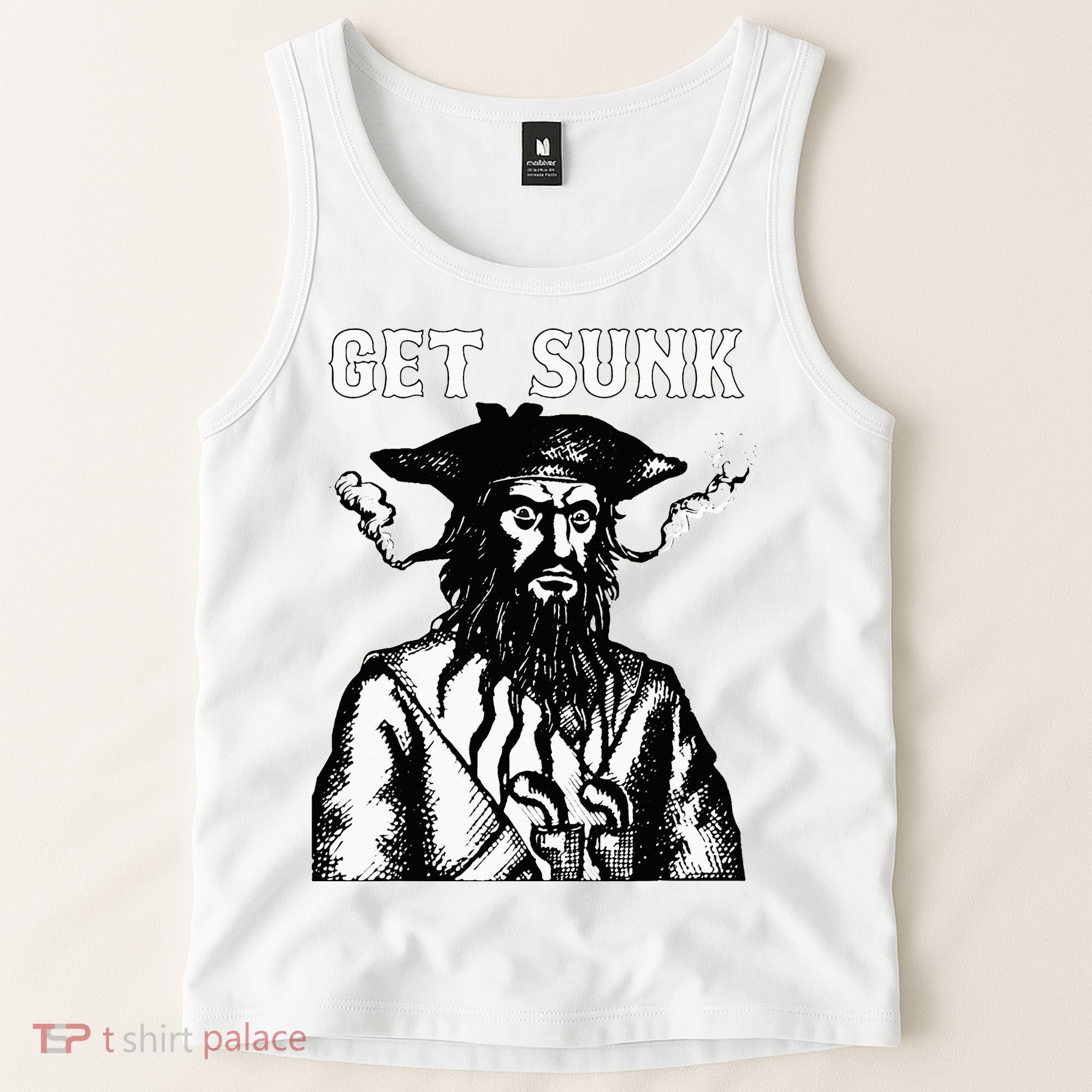 Get Sunk Pirate Sea Thieves Of Oceans Tank Top