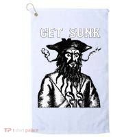 Get Sunk Pirate Sea Thieves Of Oceans Golf Towel thumb 0