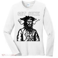 Get Sunk Pirate Sea Thieves Of Oceans Women's Long Sleeve Shirt thumb 0