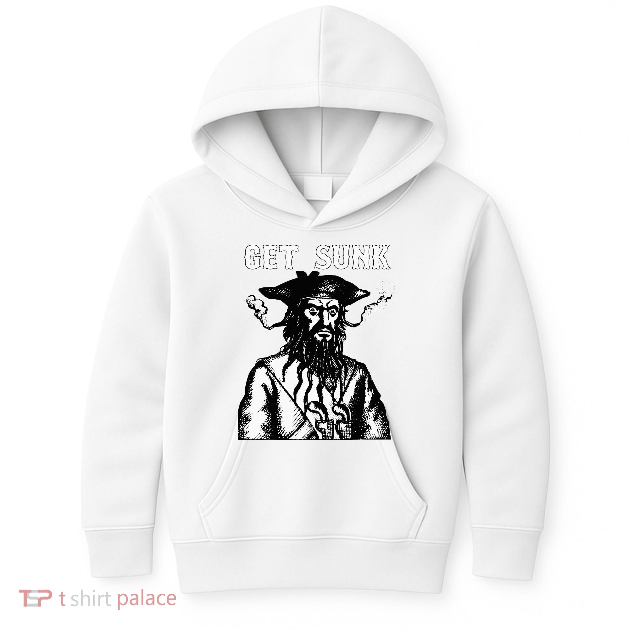 Get Sunk Pirate Sea Thieves Of Oceans Kids Hoodie
