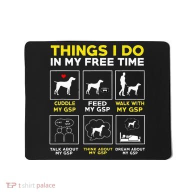 German Shorthair Pointer Gsp Life Mousepad