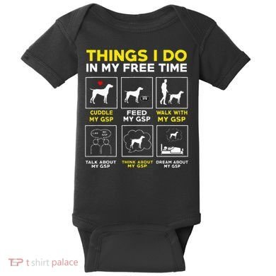 German Shorthair Pointer Gsp Life Baby Bodysuit