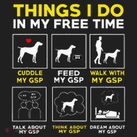 German Shorthair Pointer Gsp Life Golf Towel thumb 3
