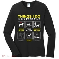 German Shorthair Pointer Gsp Life Women's Long Sleeve Shirt thumb 0