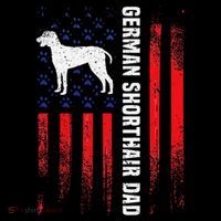German Shorthair Pointer Dog Dad American Flag Patriotic Coffee Mug thumb 5