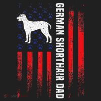 German Shorthair Pointer Dog Dad American Flag Patriotic Tumbler thumb 3