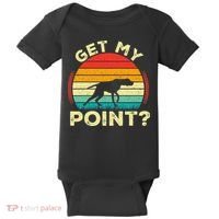 German Shorthaired Pointer Get My Point Gsp Dog Baby Bodysuit thumb 0