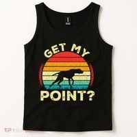 German Shorthaired Pointer Get My Point Gsp Dog Tank Top thumb 2