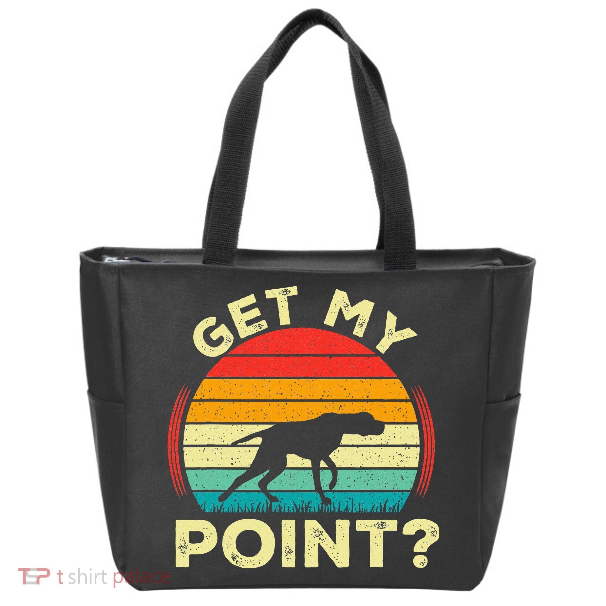 German Shorthaired Pointer Get My Point Gsp Dog Tote Bag