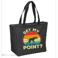 German Shorthaired Pointer Get My Point Gsp Dog Tote Bag thumb 2