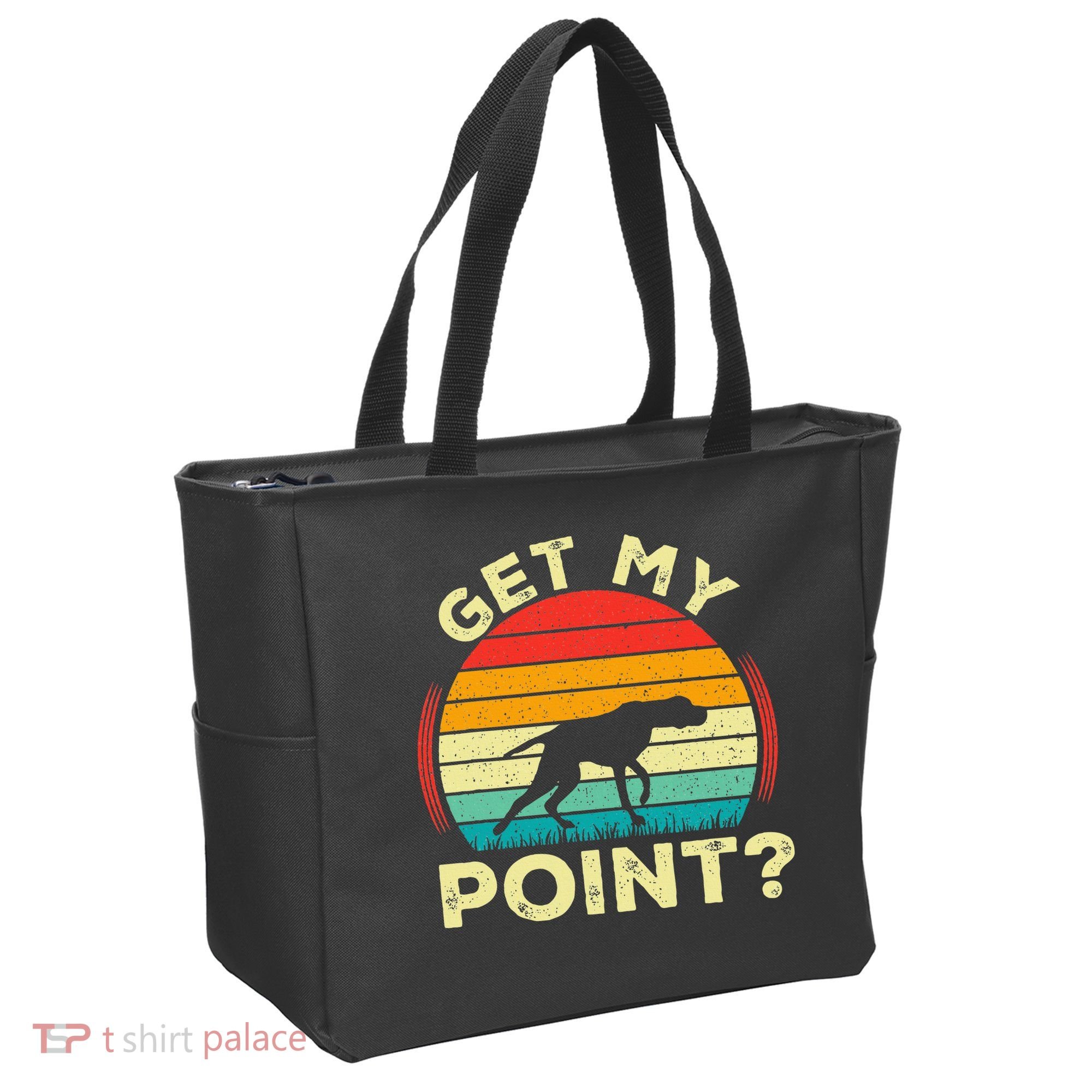 German Shorthaired Pointer Get My Point Gsp Dog Tote Bag
