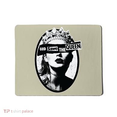 God Save Queen Reputation Era Mousepad