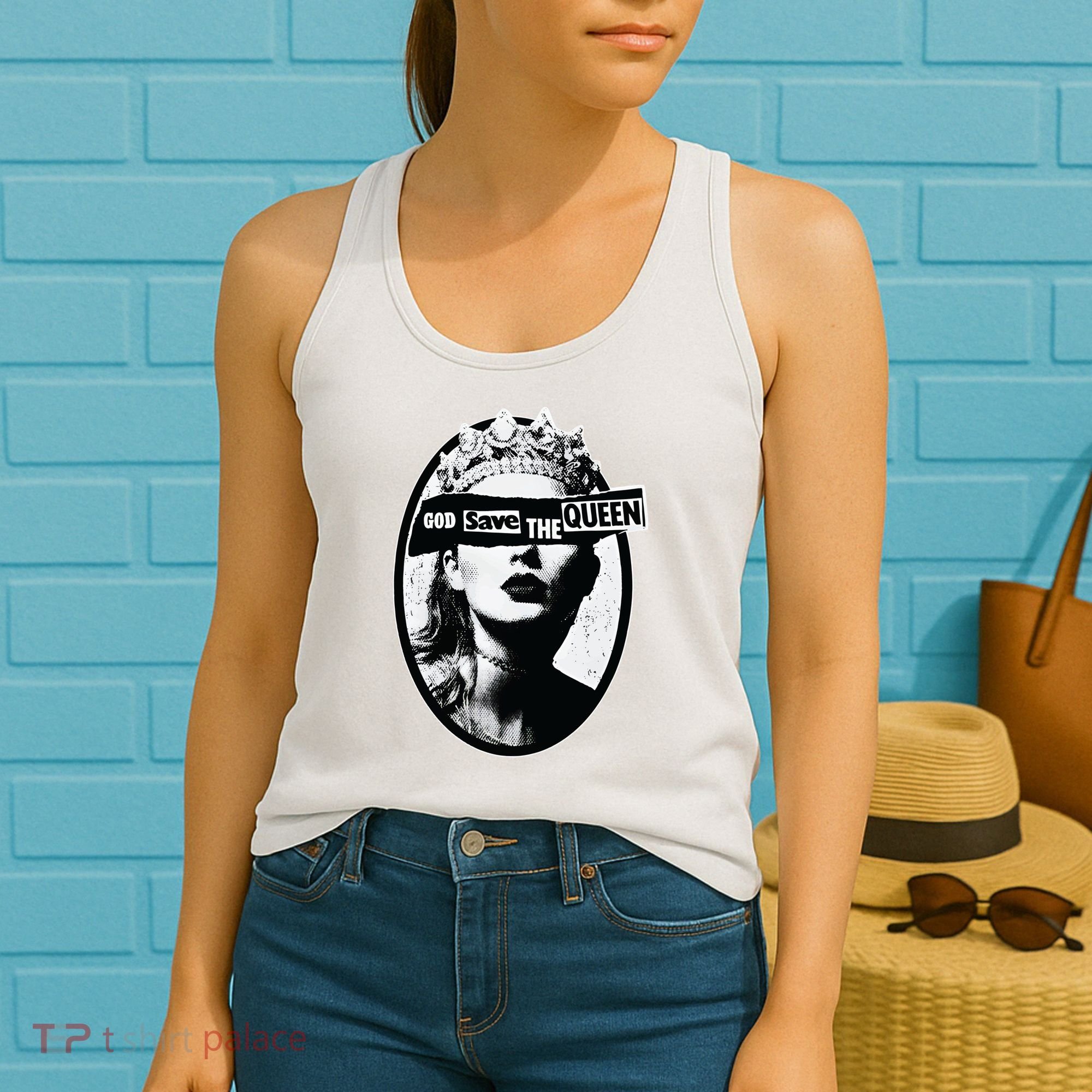 God Save Queen Reputation Era Women's Tank Top