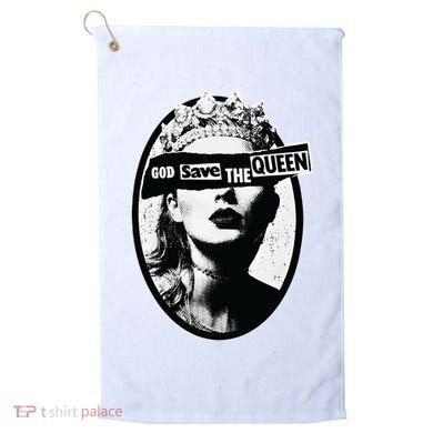 God Save Queen Reputation Era Golf Towel