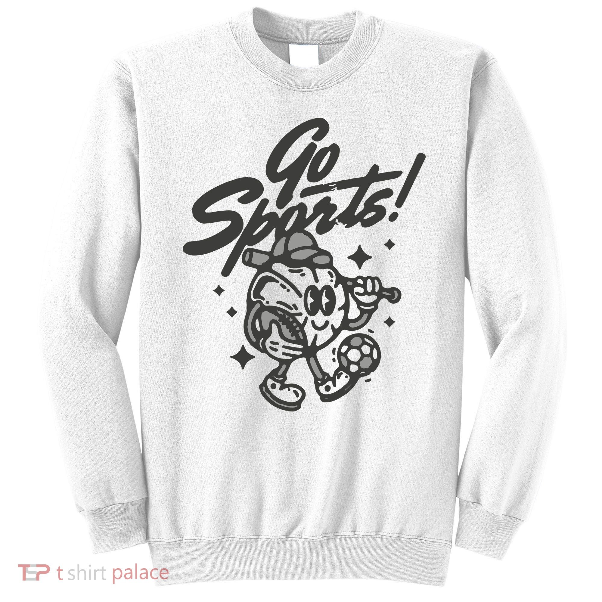 Go Sports Retro Football Game Day Sweatshirt