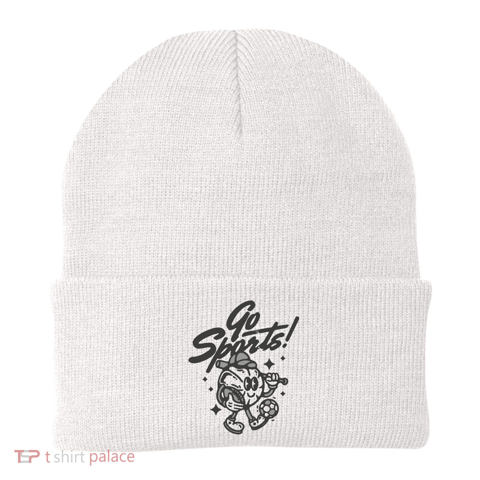 Go Sports Retro Football Game Day Beanie