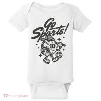 Go Sports Retro Football Game Day Baby Bodysuit thumb 0