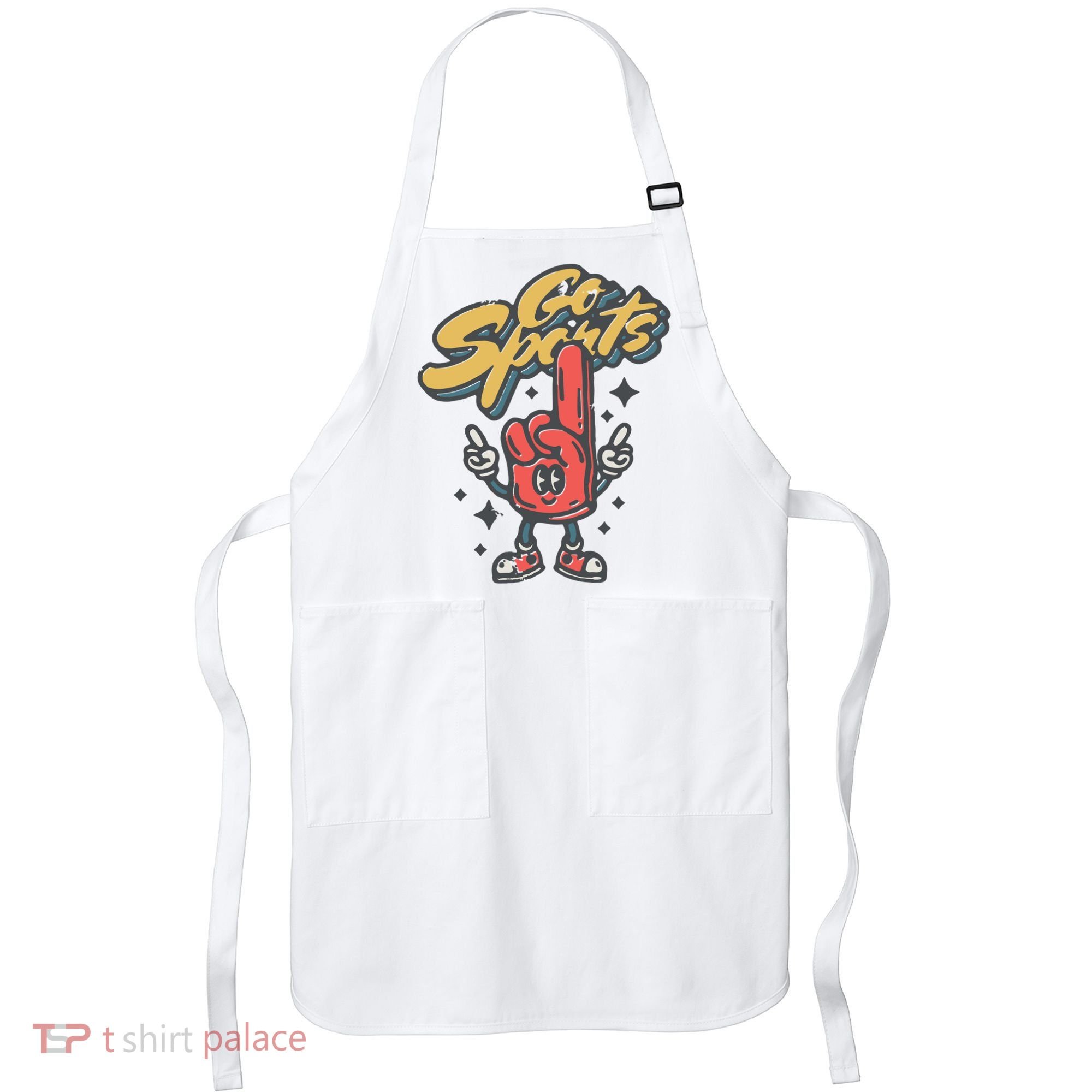 Go Sports Retro Football Game Day Apron