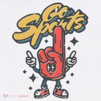 Go Sports Retro Football Game Day Sweatshirt thumb 3