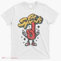 Go Sports Retro Football Game Day T-Shirt thumb 0