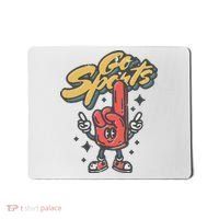Go Sports Retro Football Game Day Mousepad thumb 0