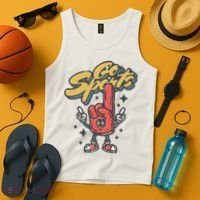 Go Sports Retro Football Game Day Tank Top thumb 4