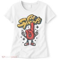 Go Sports Retro Football Game Day Women's T-Shirt thumb 0